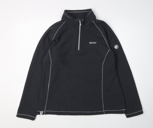 Regatta Women's Black Fleece Pullover Size 14
