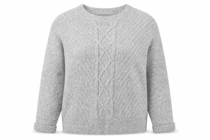 Dorothy Perkins Women's Grey Pullover Jumper Size 10