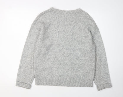 Dorothy Perkins Women's Grey Pullover Jumper Size 10