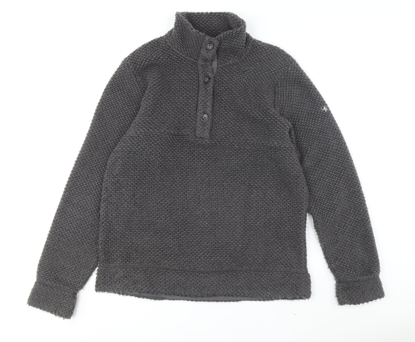 Craghoppers Men's Grey Henley Jumper M