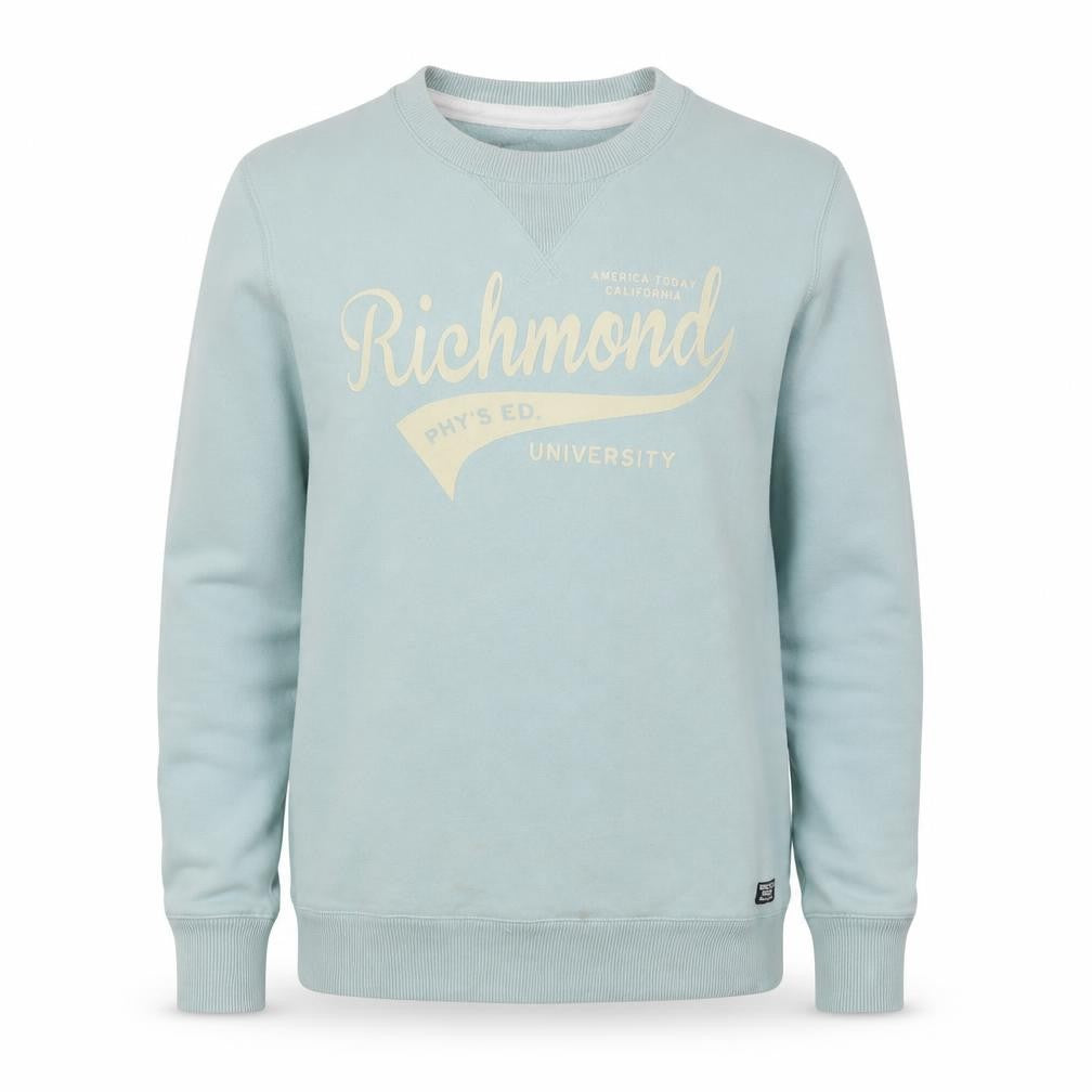 America Today Men's Blue Pullover Sweatshirt XS