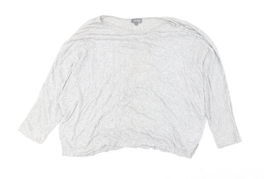 Phase Eight Women’s Grey Long Sleeve Top Size 10