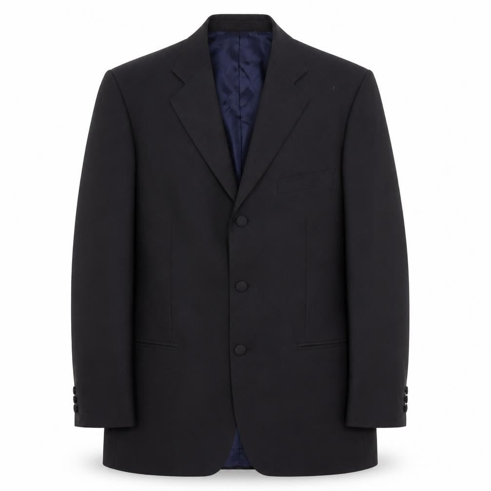 Marks & Spencer Men's Black Mid-Length Suit Jacket 38R