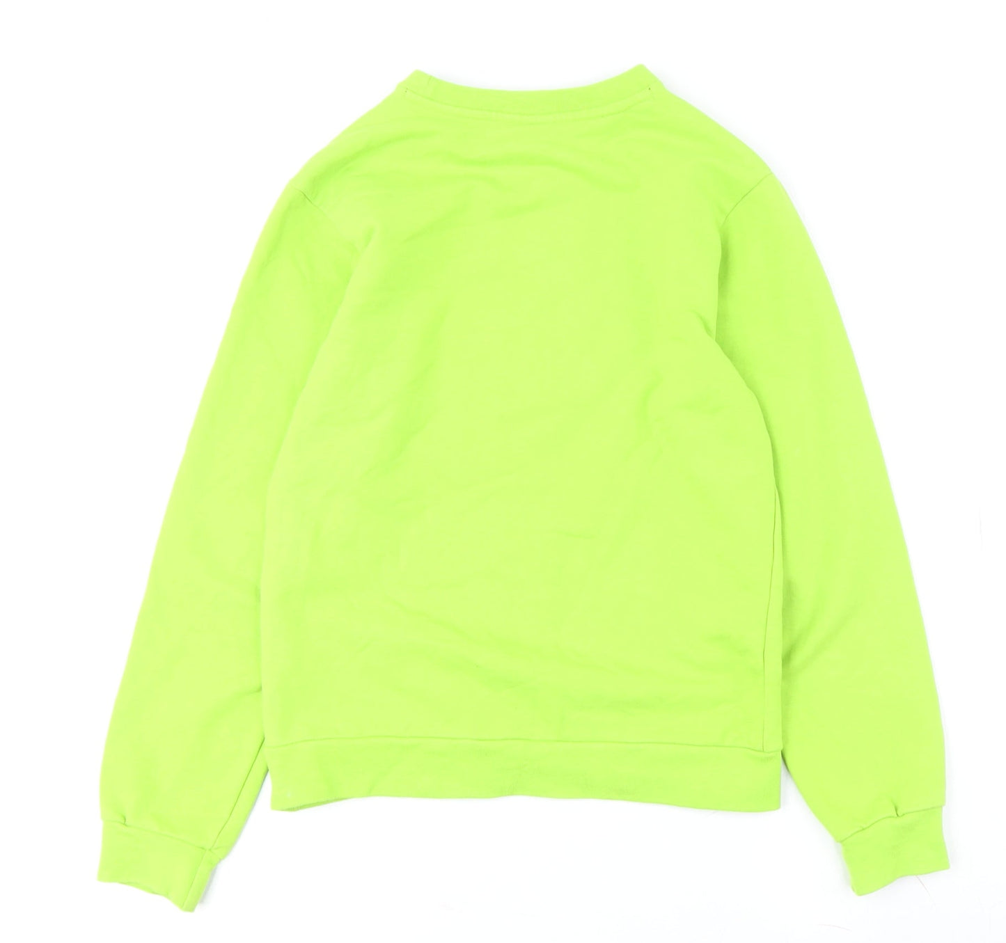Sergio Tacchini Boys Green Logo Pullover Sweatshirt Size 10