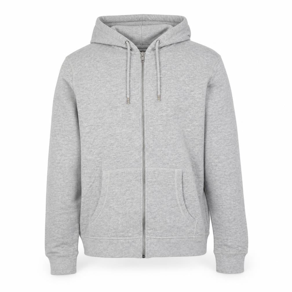 Red Herring Men's Grey Zip Hoodie - Small