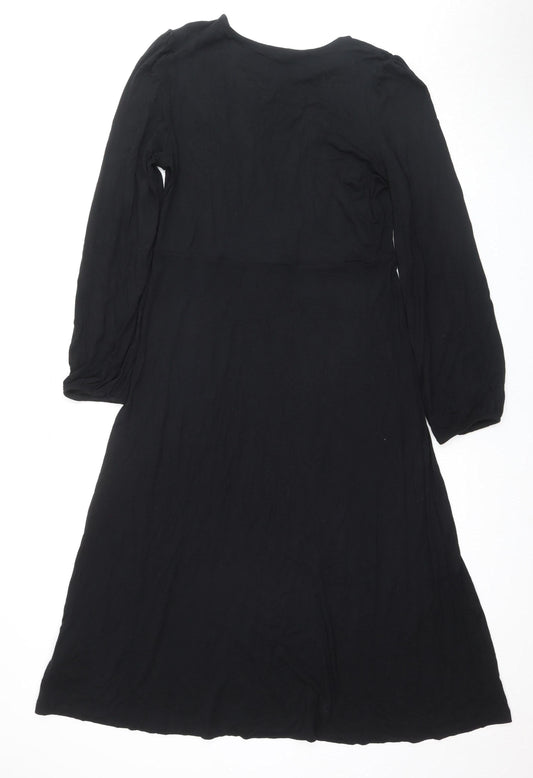 Marks and Spencer Black Women's Dress Size 10 with Belt