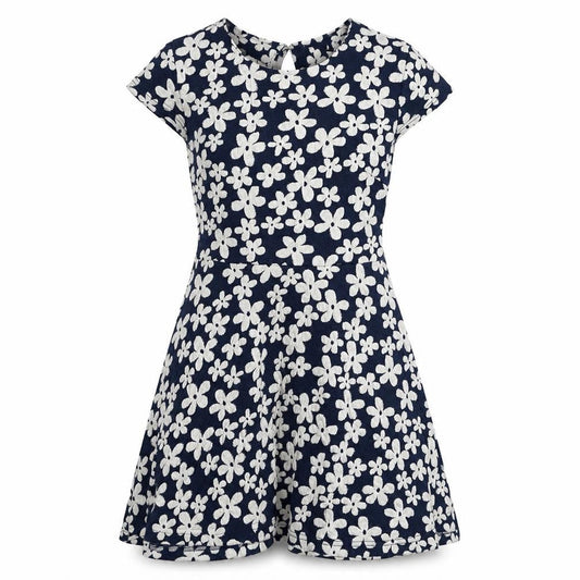 Club L Women's Blue Floral Skater Dress Size 10