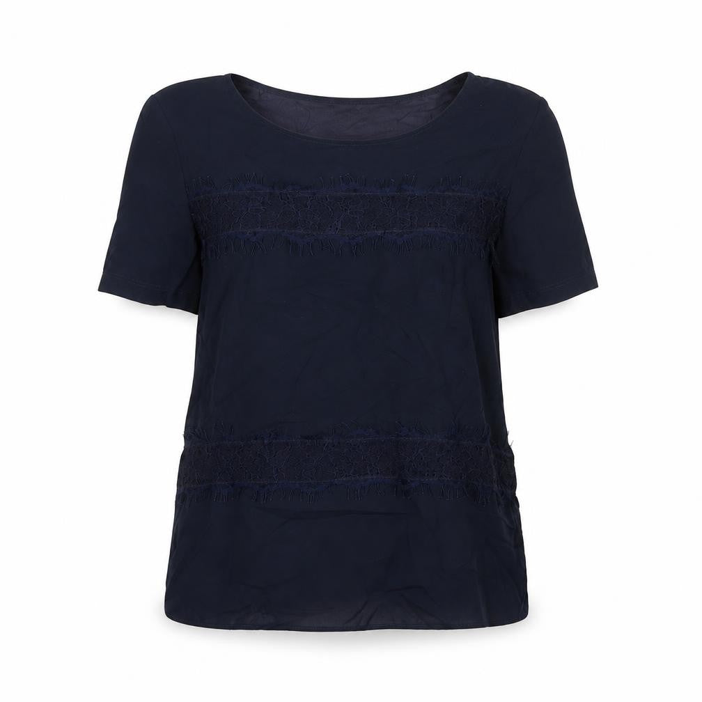 French Connection Women's Blue XS Basic T-Shirt