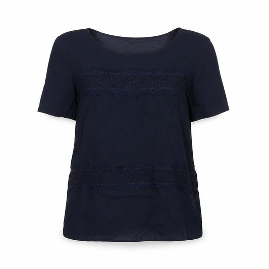 French Connection Women's Blue XS Basic T-Shirt