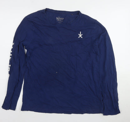 Roadster Womens Blue Long Sleeve T-Shirt L