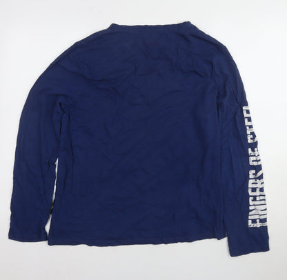 Roadster Womens Blue Long Sleeve T-Shirt L