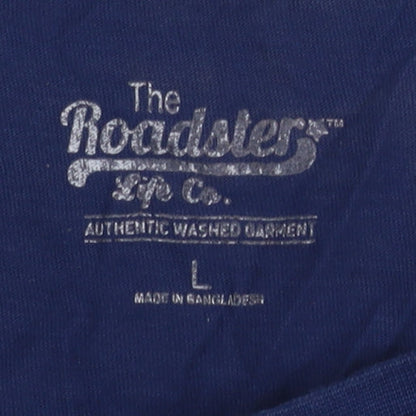 Roadster Womens Blue Long Sleeve T-Shirt L