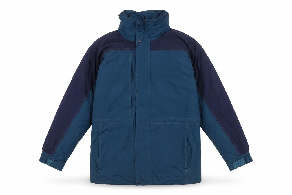 Alexandra Men's Blue Puffer Jacket, Size M, Water Resistant