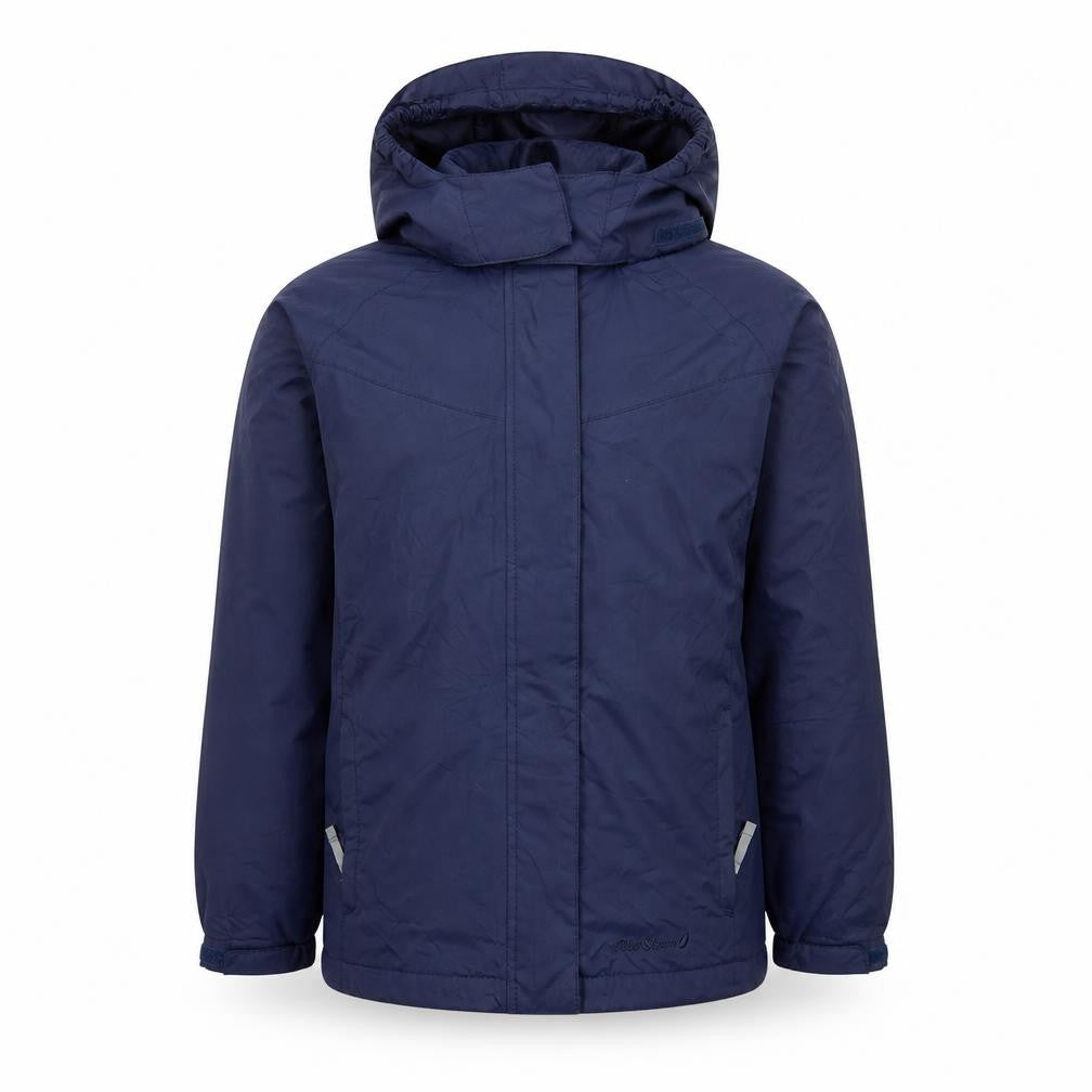 Peter Storm Boys Blue Hooded Parka 9-10 Yrs Waterproof