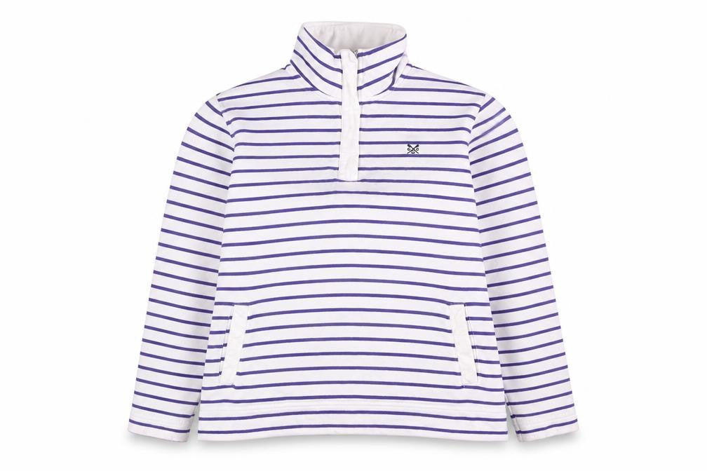 Crew Clothing Co. Women's Purple Sweatshirt, Size 12