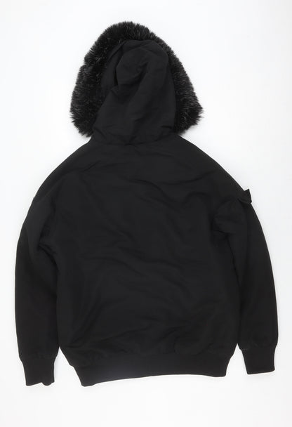 Goodfornothing Men's Black Bomber Jacket - Size S