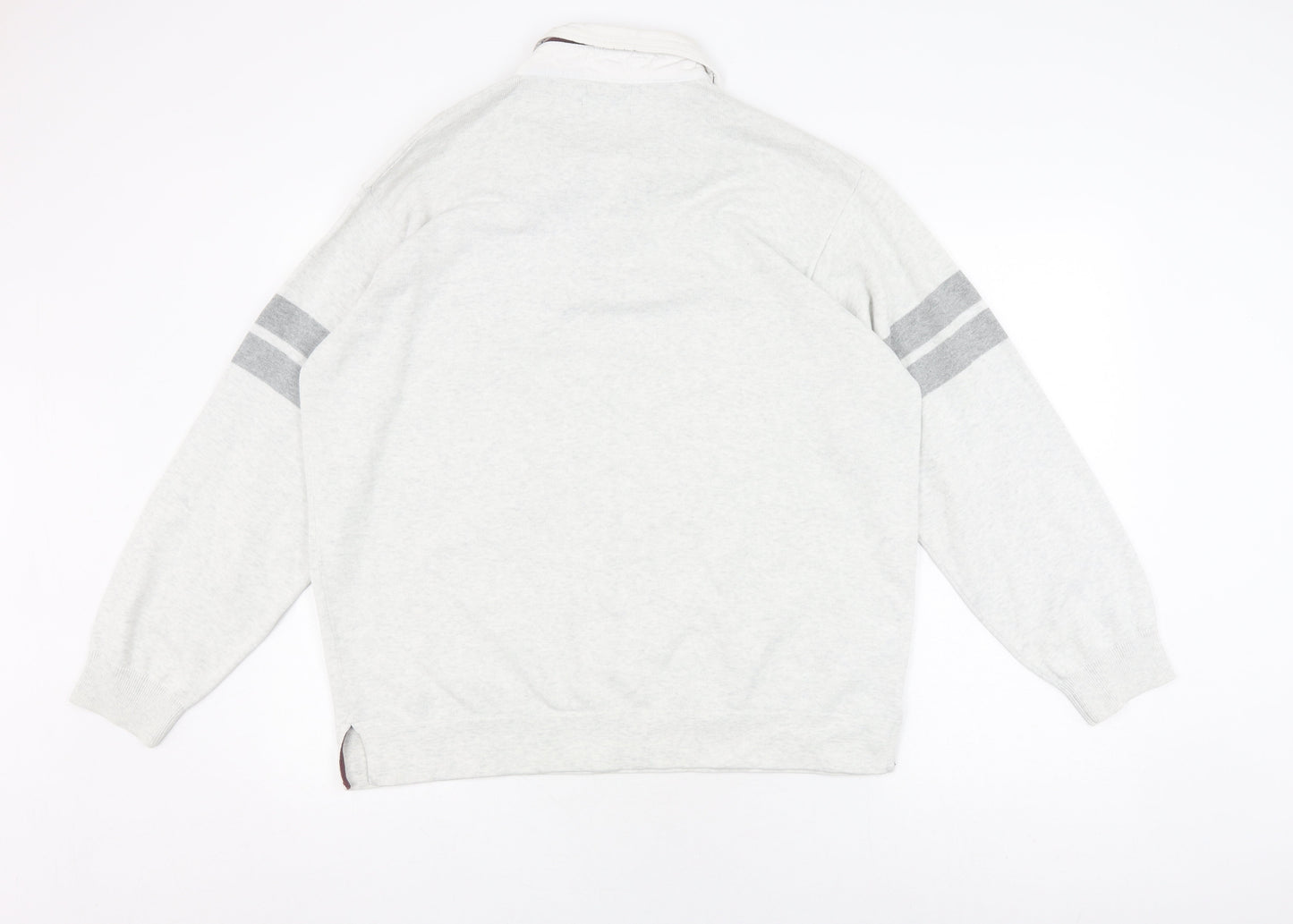 Marks and Spencer Men's Beige XL Pullover Sweatshirt