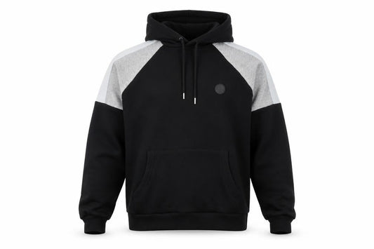 Soul Star Men's Black Pullover Hoodie, Size S