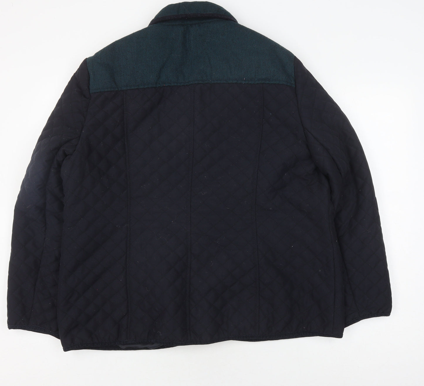 EWM Women's Black Quilted Jacket, Size 2, Classic Style