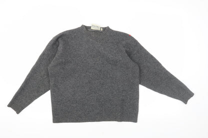 Rich Classics Grey Wool Jumper Women's XL