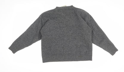 Rich Classics Grey Wool Jumper Women's XL