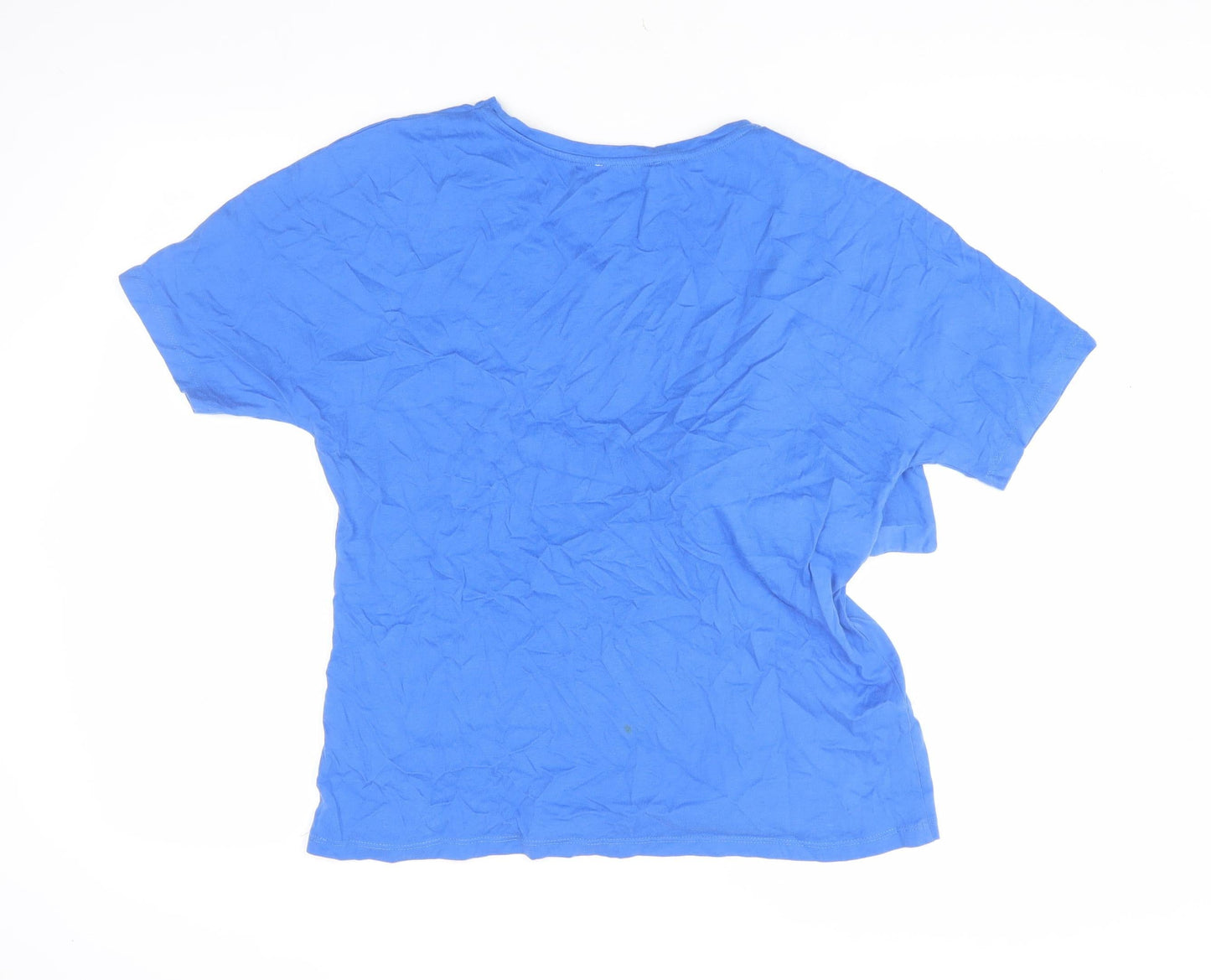 By Henry Holland Women's Blue T-Shirt, Size 16, Casual