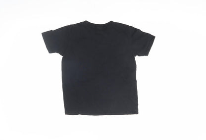 Back view of Absolute Cult Black Groot Graphic T-Shirt - girls’ m