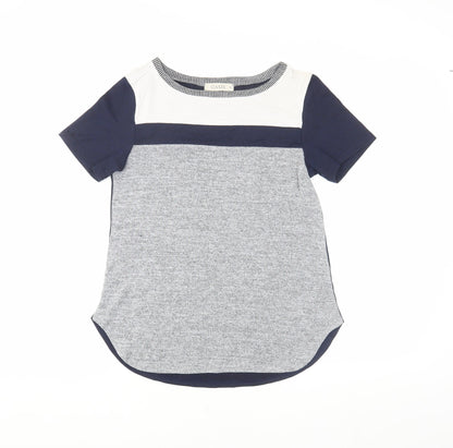 Oasis Women's Multicoloured XS Colourblock T-Shirt