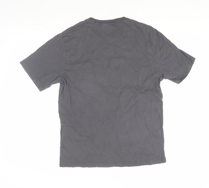 Levi's Womens Grey S Relaxed Fit Jersey T-Shirt