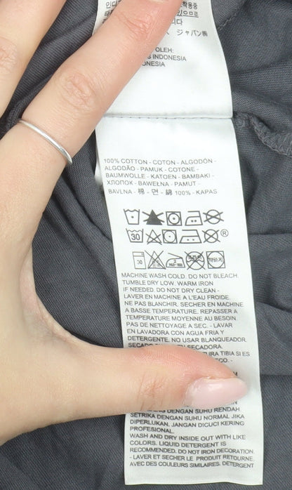 Levi's Womens Grey S Relaxed Fit Jersey T-Shirt