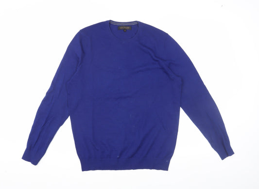 Lachlan Men's Blue Pullover Jumper M