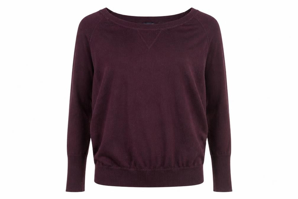 Gap Women's Purple Pullover Jumper, S, Boat Neck