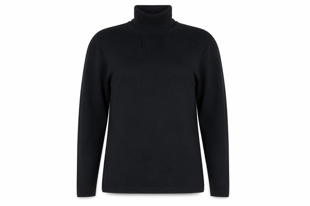 Windsmoor Women's Black High Neck Blouse, M