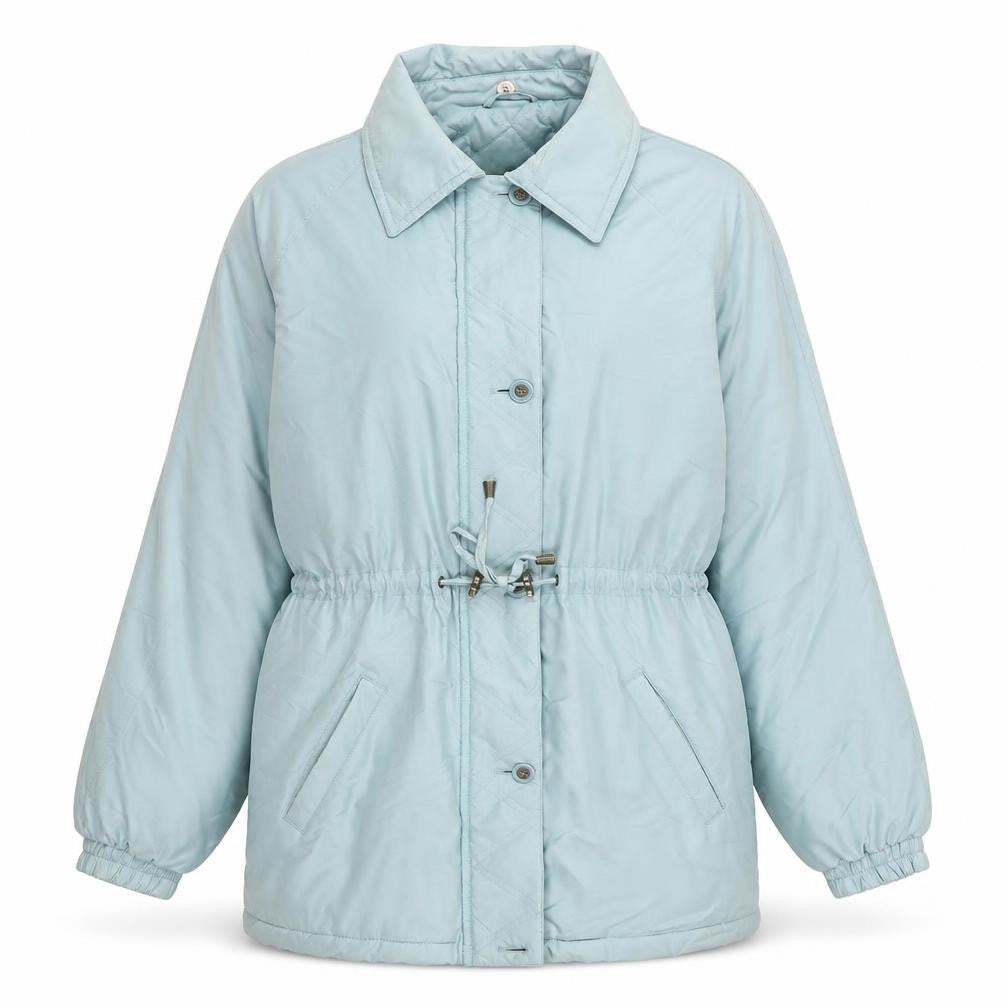 Berkertex Women's Blue Parka Jacket Size 10