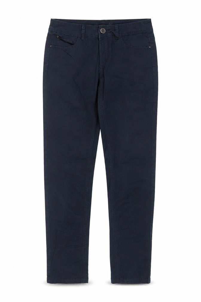 RESERVED Women's Black Skinny Trousers Size 6 Cotton