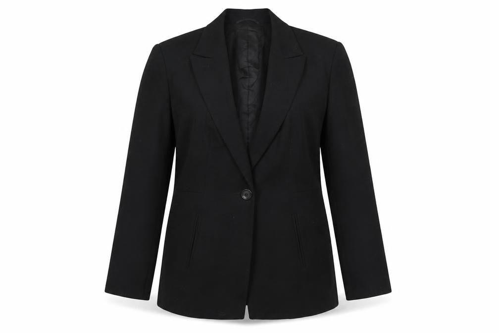 Betty Barclay Women's Black Blazer, Size 12, Single Breasted