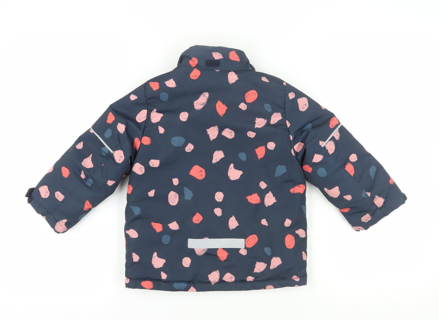 H&M Girls Multicoloured Puffer Jacket, 4 Years, Reflective