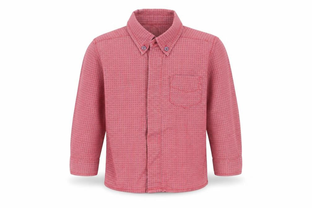 Marks & Spencer Red Check Dress Shirt 18-24 Months