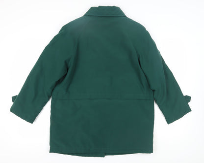 Eastex Women's Green Classic Button Coat Size 12