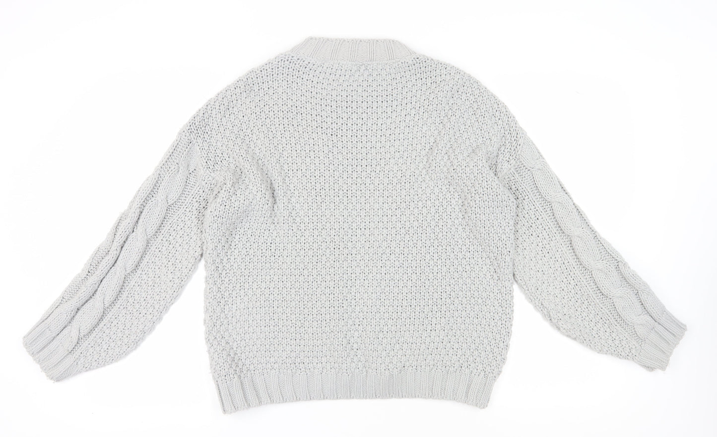 Dorothy Perkins Women's Ivory Crew Neck Jumper, Size S