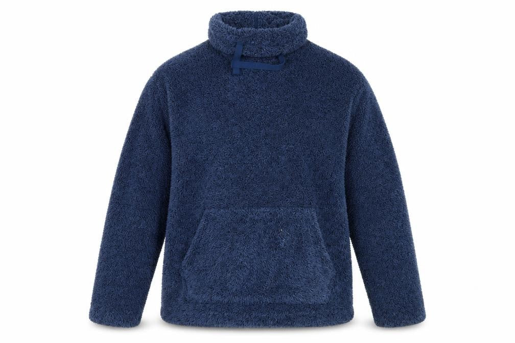 Marks & Spencer Men's Blue Fleece Hooded Sweatshirt L