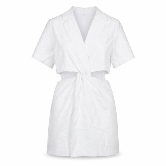 Zara Women White Shirt Dress Size 12 for Business or Casual