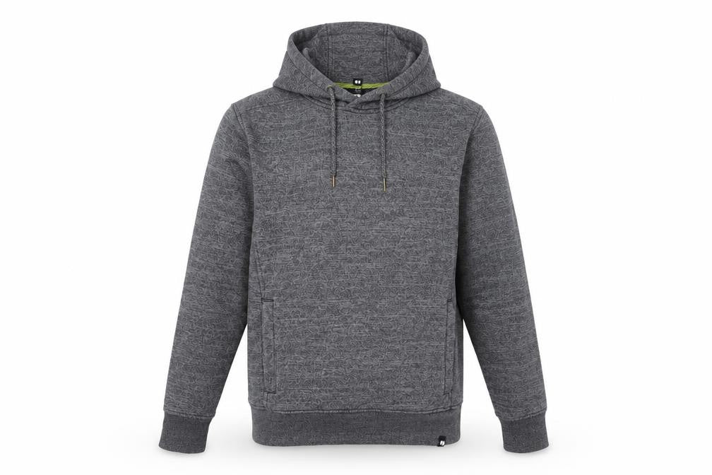 Sneaker Freak Men's Grey S Pullover Hoodie, Cotton Blend