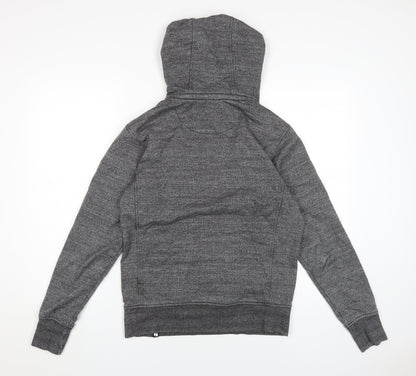 Sneaker Freak Men's Grey S Pullover Hoodie, Cotton Blend