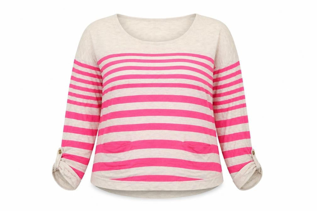 Warehouse Women’s Striped Pullover Jumper Size 16