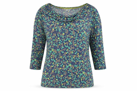 Boden Women's Multicoloured Jersey T-Shirt UK 12