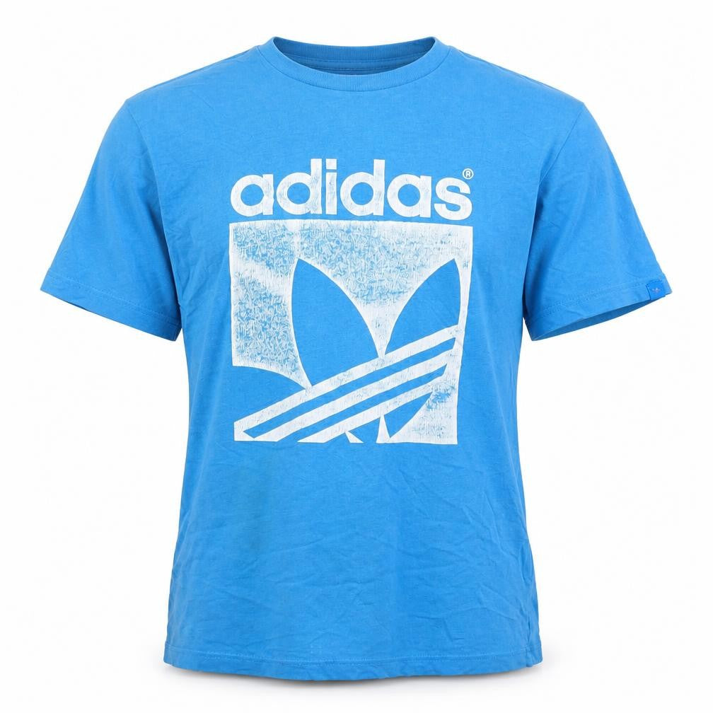 Adidas Men’s Blue Graphic Logo T-Shirt Medium