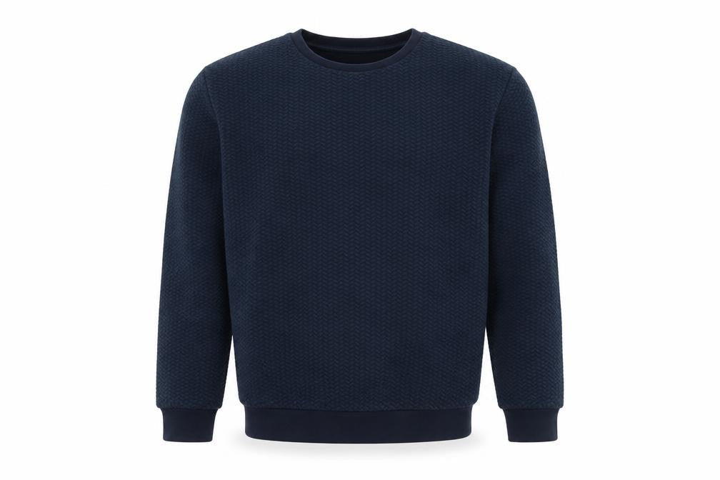 Zara Men's Blue Pullover Jumper - Size M, Regular Fit