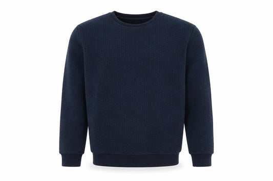 Zara Men's Blue Pullover Jumper - Size M, Regular Fit