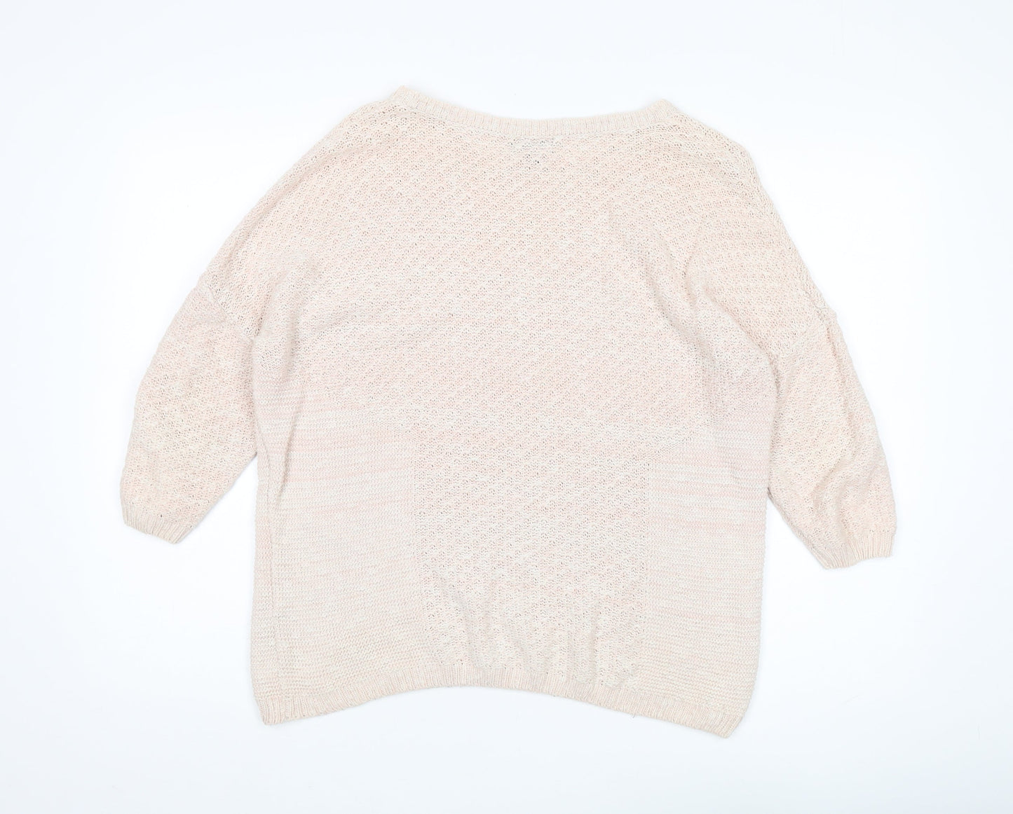 Topshop Women's Pink Pullover Jumper, Size 6